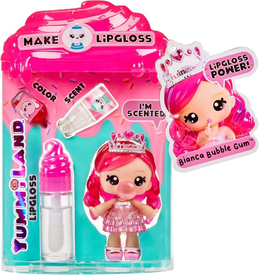 Yummiland Bianca Bubblegum Lip Gloss Doll photo 5