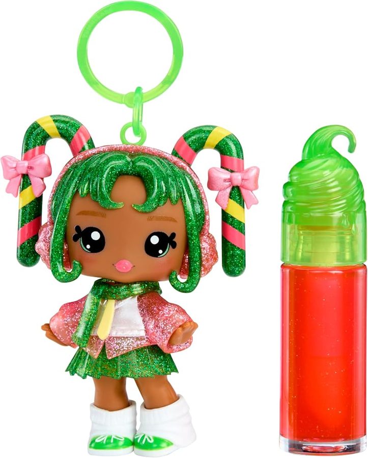 Yummiland Holiday Halle Candy Cane Lip Gloss Doll photo 2