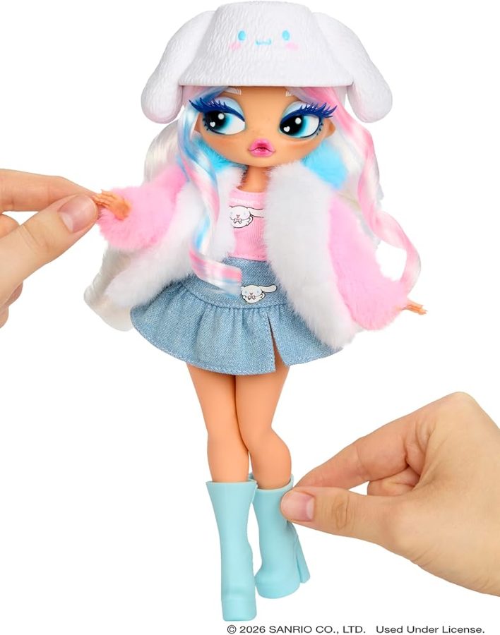 L.O.L. Surprise! O.M.G. Loves Hello Kitty and Friends Cinnamoroll Doll photo 3