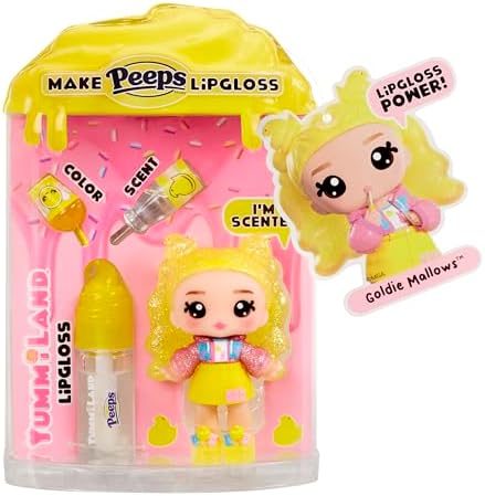 Yummiland x PEEPS Goldie Mallows Lip Gloss Doll